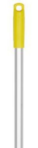Picture of 1.46m Vikan Alloy Handle - Yellow Grip 